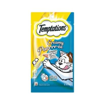 temptations - Creamy Purrr-ee Chicken and tuna