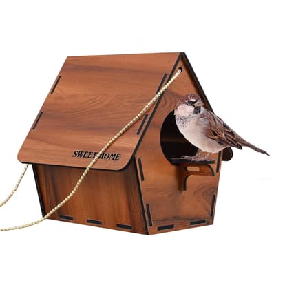     mhVilla - MH VILLA Birds House for Balcony & Garden Hanging