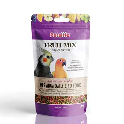 petslife - petslife Fruit Mix Medium Birds Food