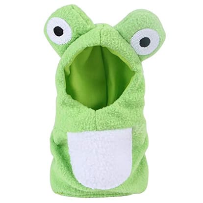 legendog - Legendog Birds Clothes Frog Creative Change Clothes Cute Small Animal Clothes Birds Flight Suit for Parrot