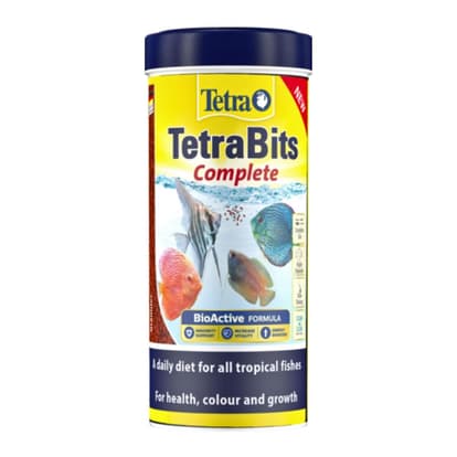 Tetra - Tetra Bits Fish Food For All Discus & Other Demanding Tropical Fish To Maintain Good Health, Colour & Growth