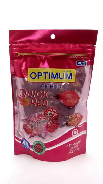 Optimum - Optimum Cichlid Fish Food Quick RED