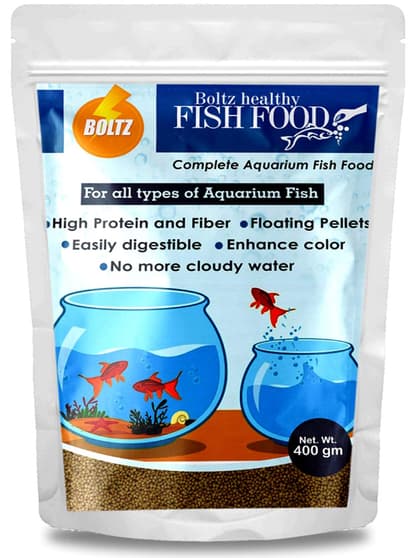 boltz - BOLTZ Adult Granule Fish Food for Growth & Health, Nutritionist Choice