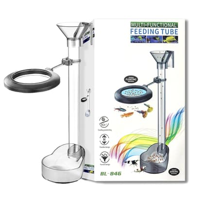 Buraq - BURAQ Fish Tank Multi-Functional Fish Feeder Tube Set with Funnel