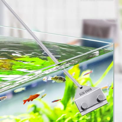 Buraq - Buraq 18 Inch Stainless Steel Aquarium Algae Scraper – Long Handle