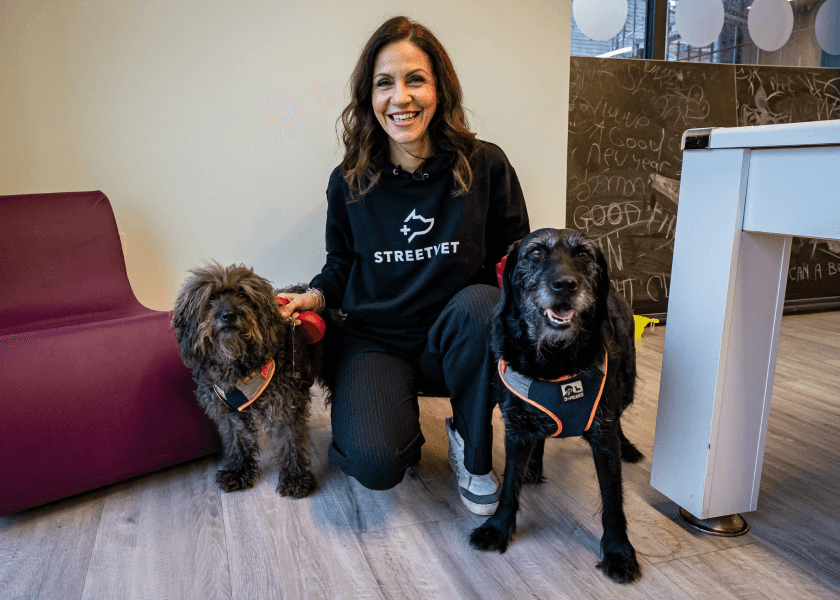 Julia Bradbury Backs StreetVet’s Homeless Pet...