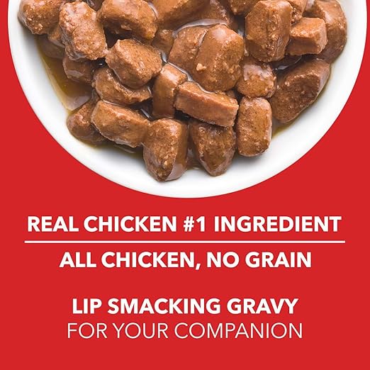 Drools - Puppy Wet Dog Food, Real Chicken and Chicken Liver Chunks