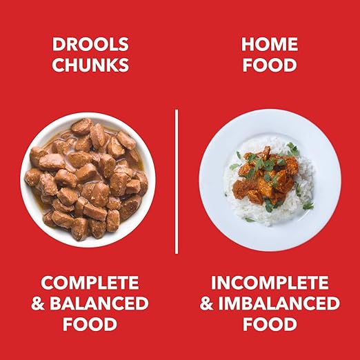 Drools - Puppy Wet Dog Food, Real Chicken and Chicken Liver Chunks