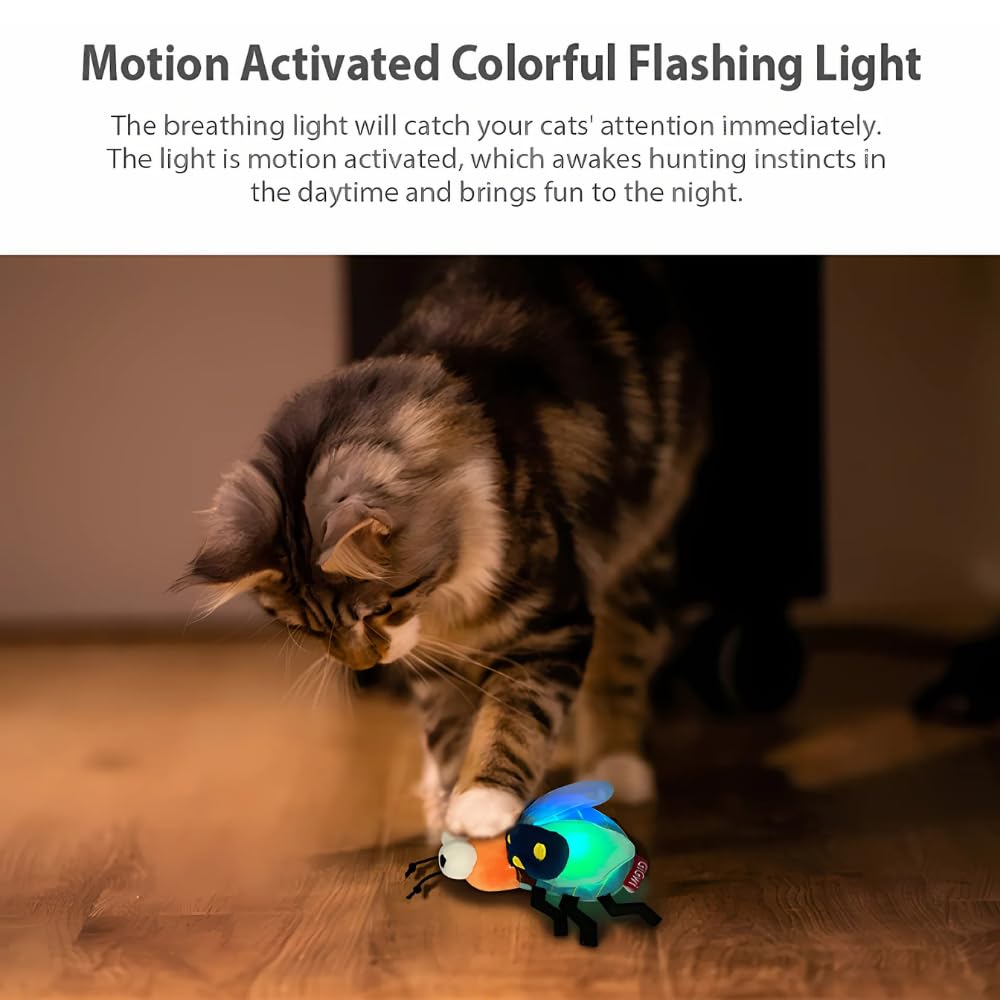 Gigwi - GiGwi Shining Friendz Firefly Cat Toy