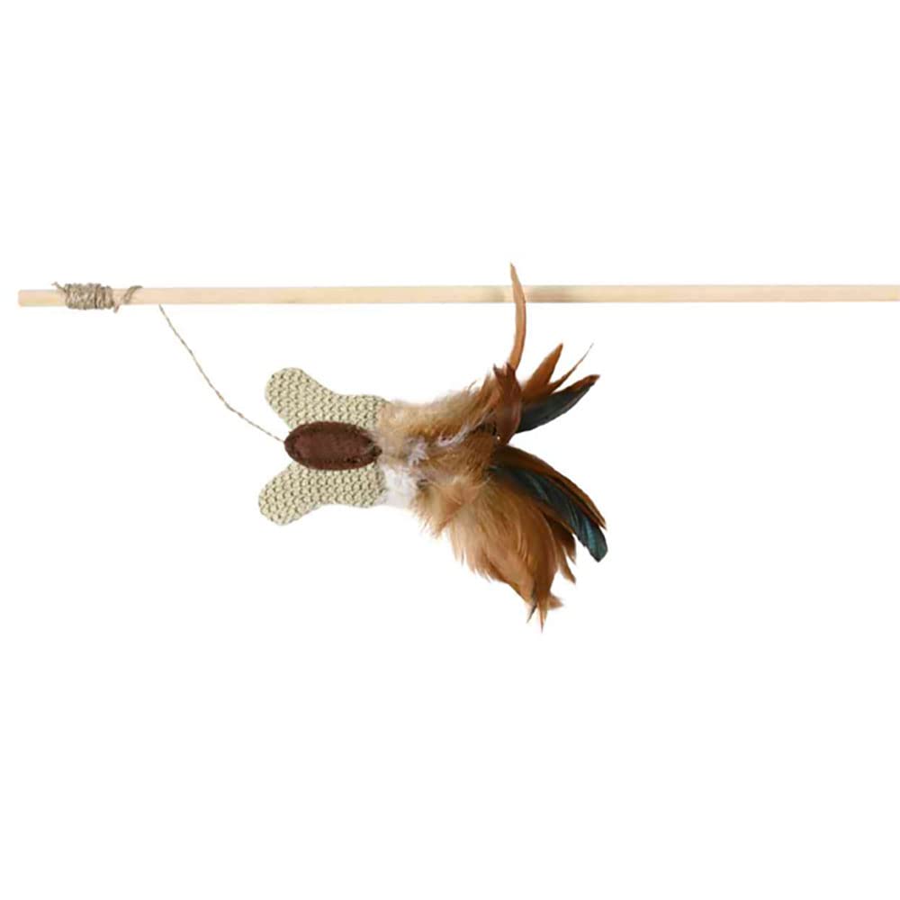 Trixie - TRIXIE Playing Rod with Butterfly