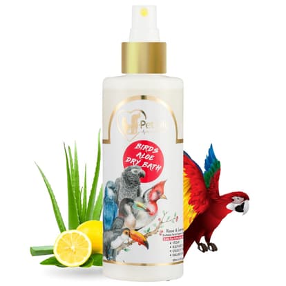 pet Life - PETLIFE Organic & Ayurvedic Birds Aloe Dry Bath Shampoo