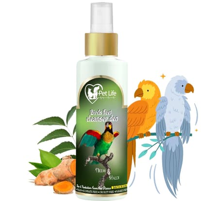 pet Life - pet LifeBirds Feet Cleanser Deo For Feet Healthy & Aromatic Spray