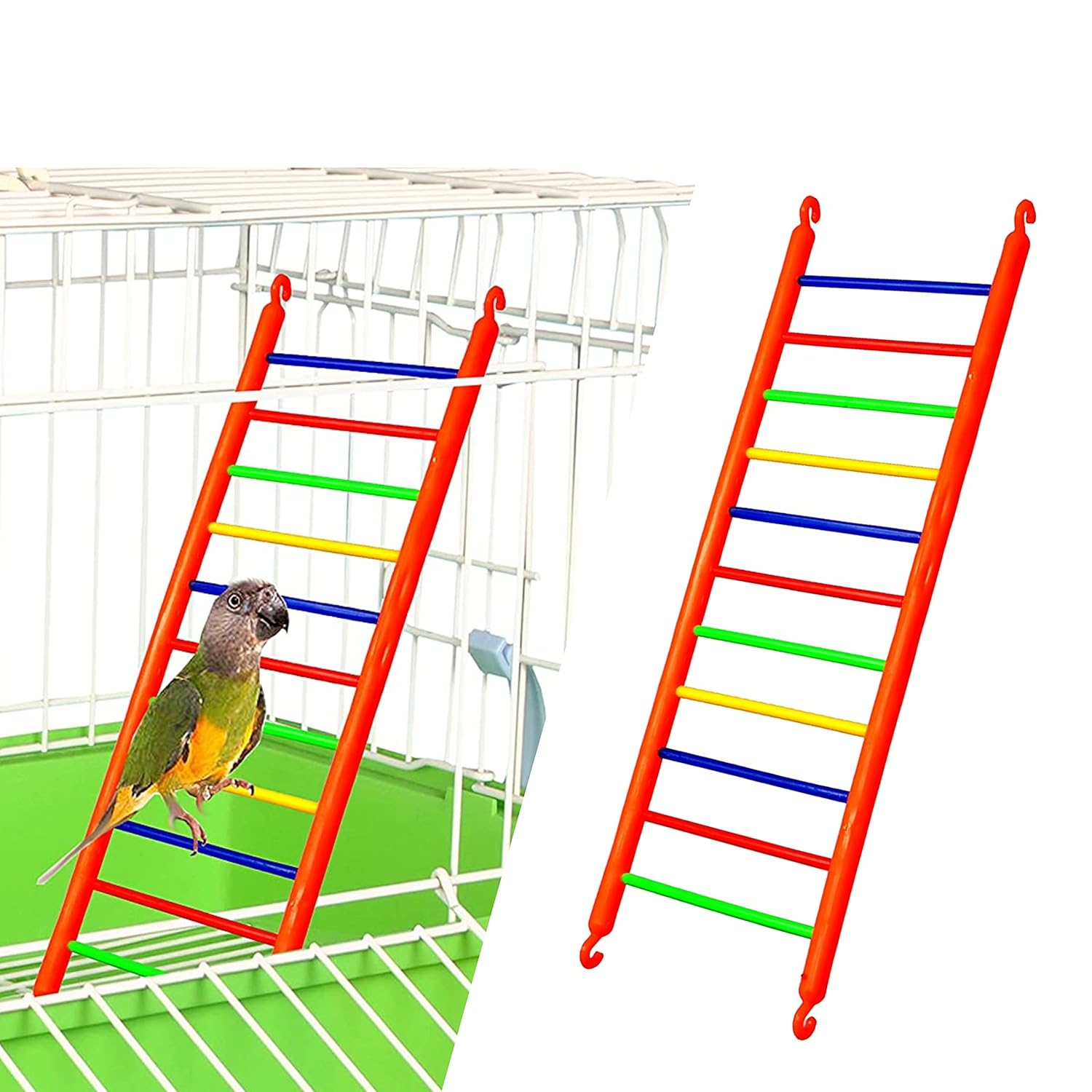 Vayinato - VAYINATO Birds Colorful Plastic Climb Ladder Toy