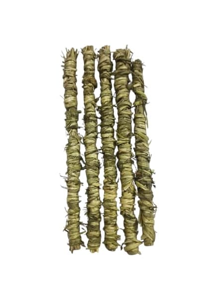 petzee - Petzee 100% Organic Timothy Hay Handcrafted Chew Sticks Toy