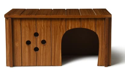 woodenclave - WOODENCLAVE Engineered Wood Full Detachable Hamster Hideout House