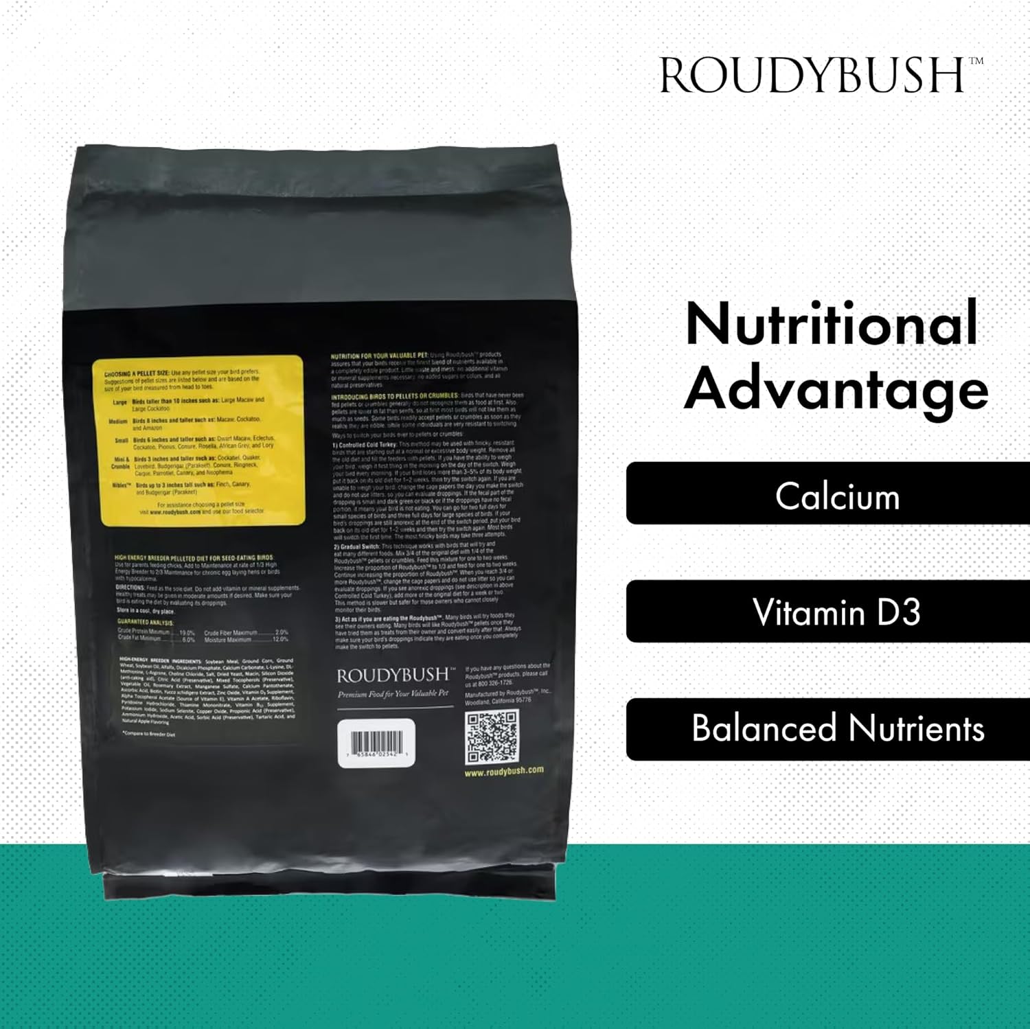 Roudybush - Roudybush High Energy Breeder Birds Food