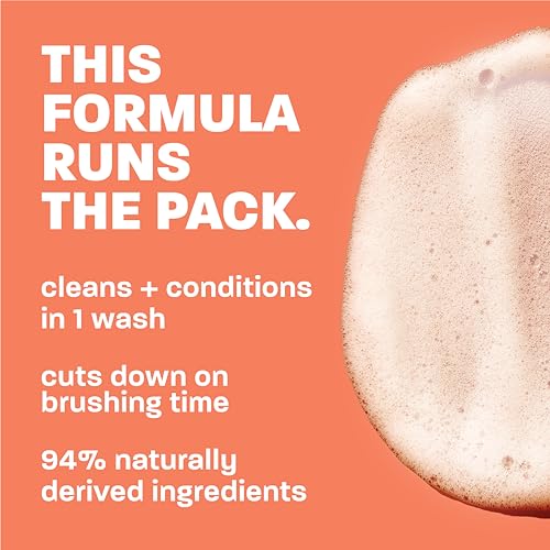 Tropiclean - TropiClean 2-in-1 Dog Shampoo and Conditioner, Moisturizing Dog Detangler, Puppy Safe, Made in the USA, Papaya Scent, Cat & Kitten Safe, 20oz.