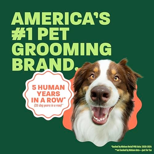 Tropiclean - TropiClean 2-in-1 Dog Shampoo and Conditioner, Moisturizing Dog Detangler, Puppy Safe, Made in the USA, Papaya Scent, Cat & Kitten Safe, 20oz.