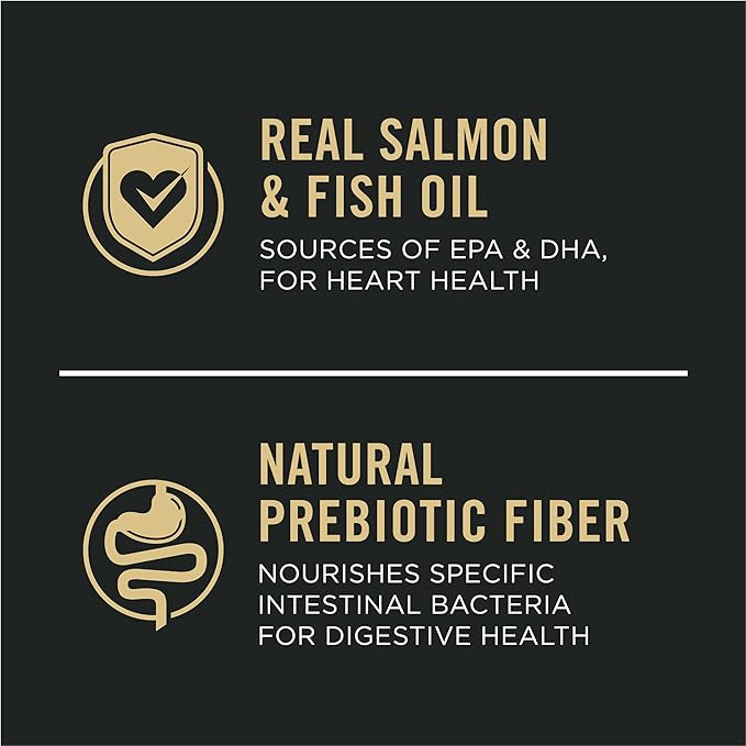 Purina - Purina Pro Plan Sensitive Skin and Stomach Dry Dog Food Senior Adult 7 Plus Salmon and Rice Formula