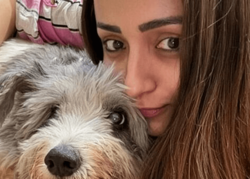 Heartbroken Trisha Krishnan Bids Farewell to Her Beloved Zorro